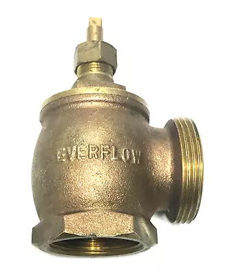 Everflow 1-1/4” Angle Steam Radiator Valve • $18.99