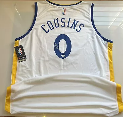 Demarcus Cousins Signed Fanatics Jersey (JSA CERT) Golden State Warriors Nba • $275