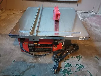 Chicago Electric 7  Portable Wet Cutting Tile Saw • $35