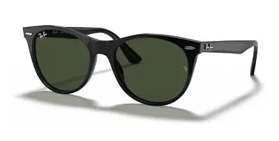 Ray-Ban Wayfarer Ll Black Green Classic G-15 55 Mm Sunglasses RB2185 901/31 55 • $109.99