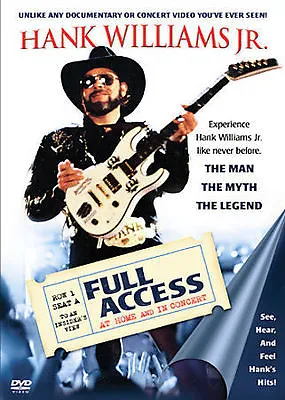 Hank Williams Jr. - Full Access - Like New - DVD • $25.75