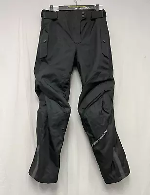FirstGear Voyager Street Motorcycle Overpant Over Pants Black - Women's 10 • $189.95
