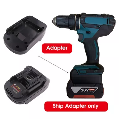$22.99 • Buy Battery Adapter For Bosch 18V Li-ion Convert To Makita 18V Cordless Power Tools