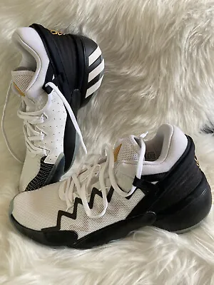 Adidas Donovan Michell D.O.N. Issue #2 Black / Cloud White Basketball Shoes • $74