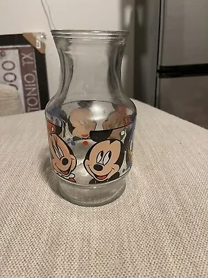 Vintage Disney Mickey Mouse And Friends Vase 9  • $9.99