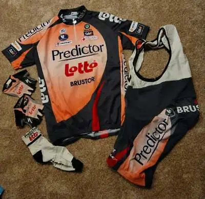 VERMARC SPORT LOTTO Predictor Cycling Team Kit Excellent Condition Size 6 • $89