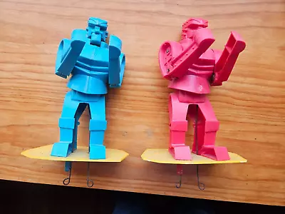 Marx 1966 ROCK'EM SOCK'EM Robots Original Robots Replacements Parts Repair • $44.99