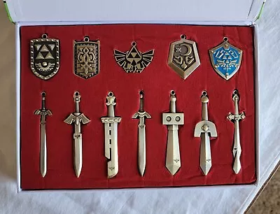 Legend Of Zelda Sword And Shield Collectible Keychains 12 Pcs • $45