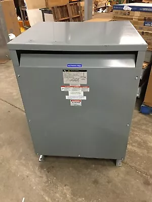 Square D 112t3hf1snlp 112.5 Kva 480 High 208/120 Low 3 Phase Transformer..34 • $2500