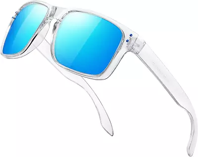 Polarized Sunglasses  UV Protection Men Women Retro Square For Fishing Driving • $13.96