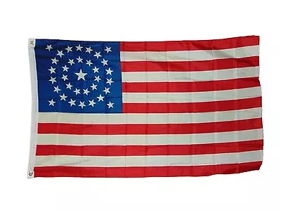 United States 34 Star Flag 3x5 3 X 5 Feet Polyester New • $7.87