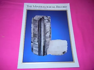 The Mineralogical Record Magazine Oct 2005 • $15