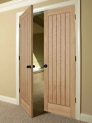 Sale Door Pair Mexicano Internal French Doors Mexicana Cottage Oak Prefinished • £219.99
