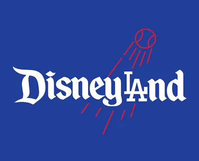 $22.99 • Buy Disneyland LA Shirt Mickey Mouse Disney World Los Angeles Dodgers Magic Kingdom