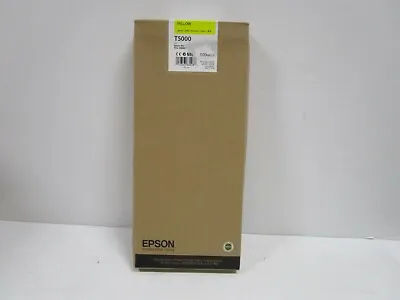 GENUINE EPSON T5000 YELLOW Ink For Pro 10000/10600 Exp:06/2010 NEW SEE PHOTOS • $49.99