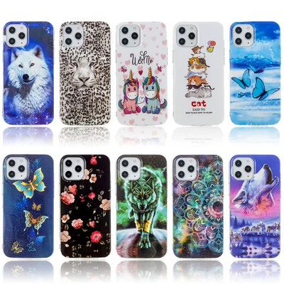 $11.88 • Buy Case For IPhone 14 13 12 11 7 Plus XS Max XR Luminous Painted Soft Phone Cover