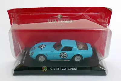 Altaya 1/43 Scale AL15420 - 1965 Alfa Romeo Giulia TZ2 - #29 Blue • $68.19