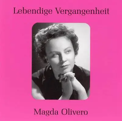 Lebendige Vergangenheit: Magda Olivero New Cd • $24.22