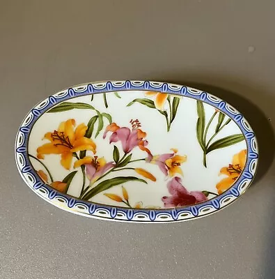 Formalities By Baum Bros Floral Porcelain Soap Dish • $9.50