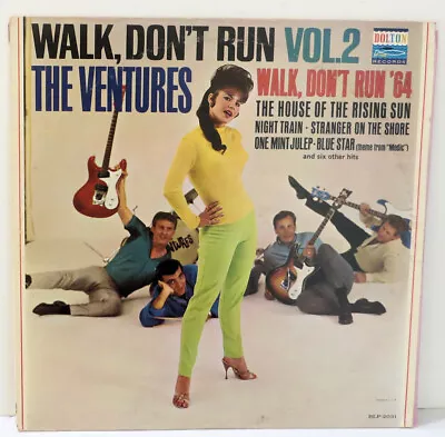 The VENTURES Walk Don't Run Vol.2 '64 Vinyl Record Album Mono • $12.95