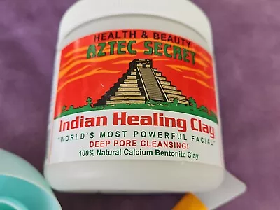 Aztec Secret Indian Healing Clay Deep Pore Cleansing 1lb Includes Mixing Tools • $10