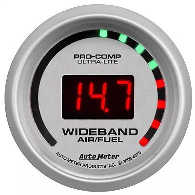 AutoMeter 4379 Ultra-Lite Digital Air/Fuel Ratio Gauge 2-1/16 In. Electrical • $222.28