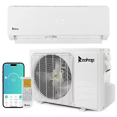 12000 BTU Mini Split Air Conditioner AC Unit With Heat Pump & Remote & WIFI • $483.99