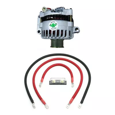 Mean Green High Output Alternator W/ Basic Wiring For 03-05 Ford 6.0 Powerstroke • $489