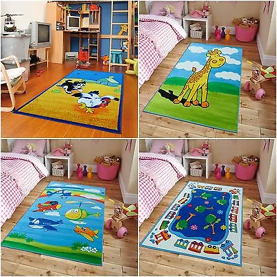 Kids Area Rug Kids Rugs 5x7 Playroom Rugs Classroom Rug Educational Rug Carpet  • $63.97