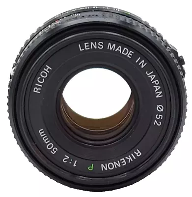 Ricoh Rikenon P F/2 50mm MF Lens K Mount W/ Caps • $9.99