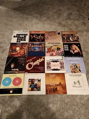 Vintage Vinyl Records - Lot Of 16 - Classical Orchestra Piano Very Good! • $45