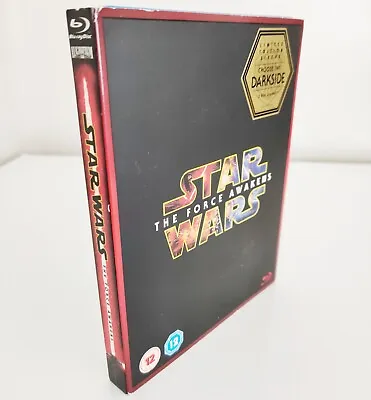 £6.99 • Buy Star Wars: The Force Awakens (Limited Edition Dark Side Artwork Sleeve) [Blu-ray