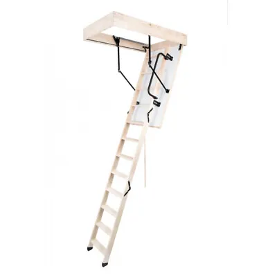 Oman Termo PS Folding Timber Loft Ladder & Insulated Hatch Various Sizes • £155.94