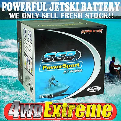 $99.50 • Buy Jet Ski Battery Cb16clb Sea Doo Wave Runner Polaris Yamaha Kawasaki Cb16cl-b Jet