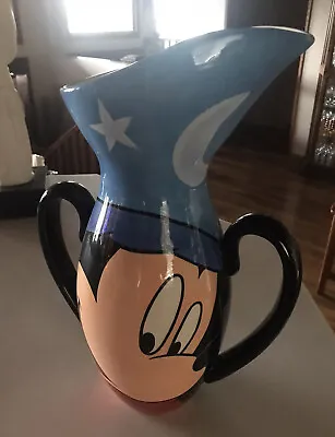 Disney Mickey Mouse Ceramic Vase Pitcher Limited Edition 250 • $329