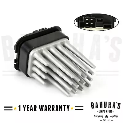 Vauxhall Combo / Meriva / Omega B Heater Blower Motor Fan Resistor 90566802 • $23.56