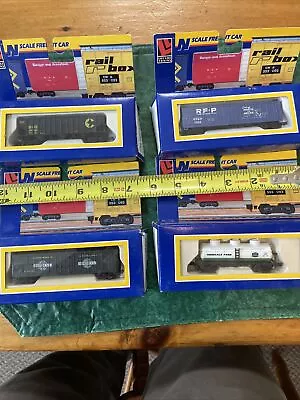 Lot Of (4) Life-Like Freight Cars Still In Original Boxes. RF&P B&O And More. • $4.98