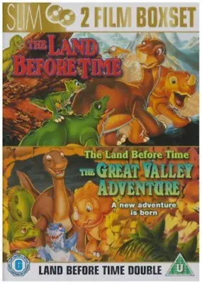 The Land Before Time/The Land Before Time 2 DVD FREE SHIPPING • £2.90