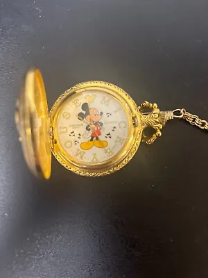 Disney Mickey Mouse Musical  Pocket Watch • $35.95