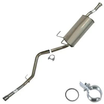 Stainless Steel Exhaust Muffler Tailpipe Fits: 2000-06 Toyota Tundra • $164.74