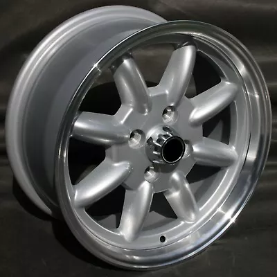 4x BMW E21 Minilite Style DESIGN RIMS 7x15 TÜV Parts Report • $876.46