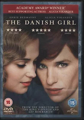 The Danish Girl (DVD 2016) Eddie Redmayne Alicia Vikander Ben Whishaw • £2.48