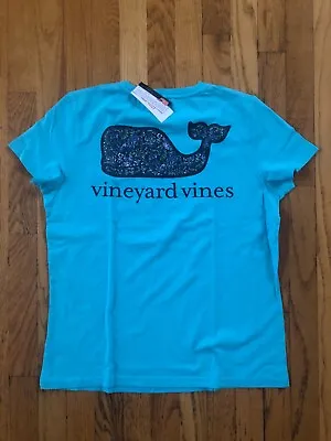 NWT Women’s Vineyard Vines Anegada Floral Fill Pocket T-Shirt S M L XL • $32.99