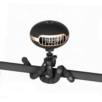 $16.90 • Buy USB Charging Fan Flexible Octopus Clip-on Mini Fan Handheld Fans Baby Stroller