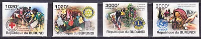 $2.99 • Buy W BURUNDI 0926v-929v HUMANITARIAN ORGANIZATIONS IMPERFORATED SET