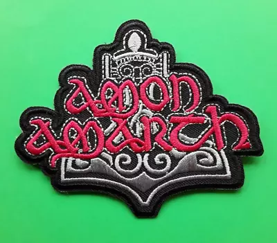 Amon Amarth Iron Or Sew On Quality Embroidered Patch Uk Seller • £3.99