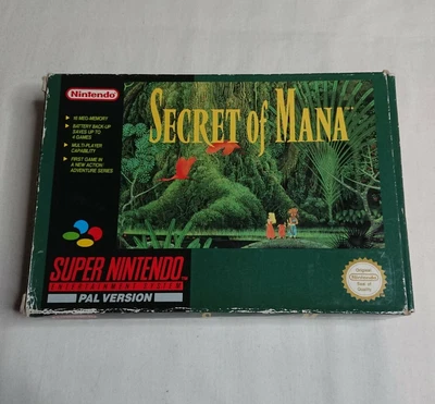 £72.99 • Buy Secret Of Mana - Snes - With Game Map And Manual