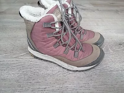 Merrell Antora Waterproof Sneaker Hiking Boot Women's 6.5 Maroon J066930 Snow • $42.49