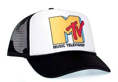 MTV Vintage Trucker Hat Mesh Cap Adjustable Adult Unisex Music Television • $17.95