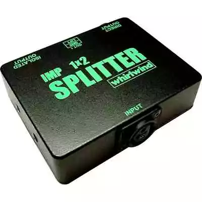 Whirlwind SP1X2 Imp Splitter Microphone Splitter 1X2 Direct & ISO Split • $140